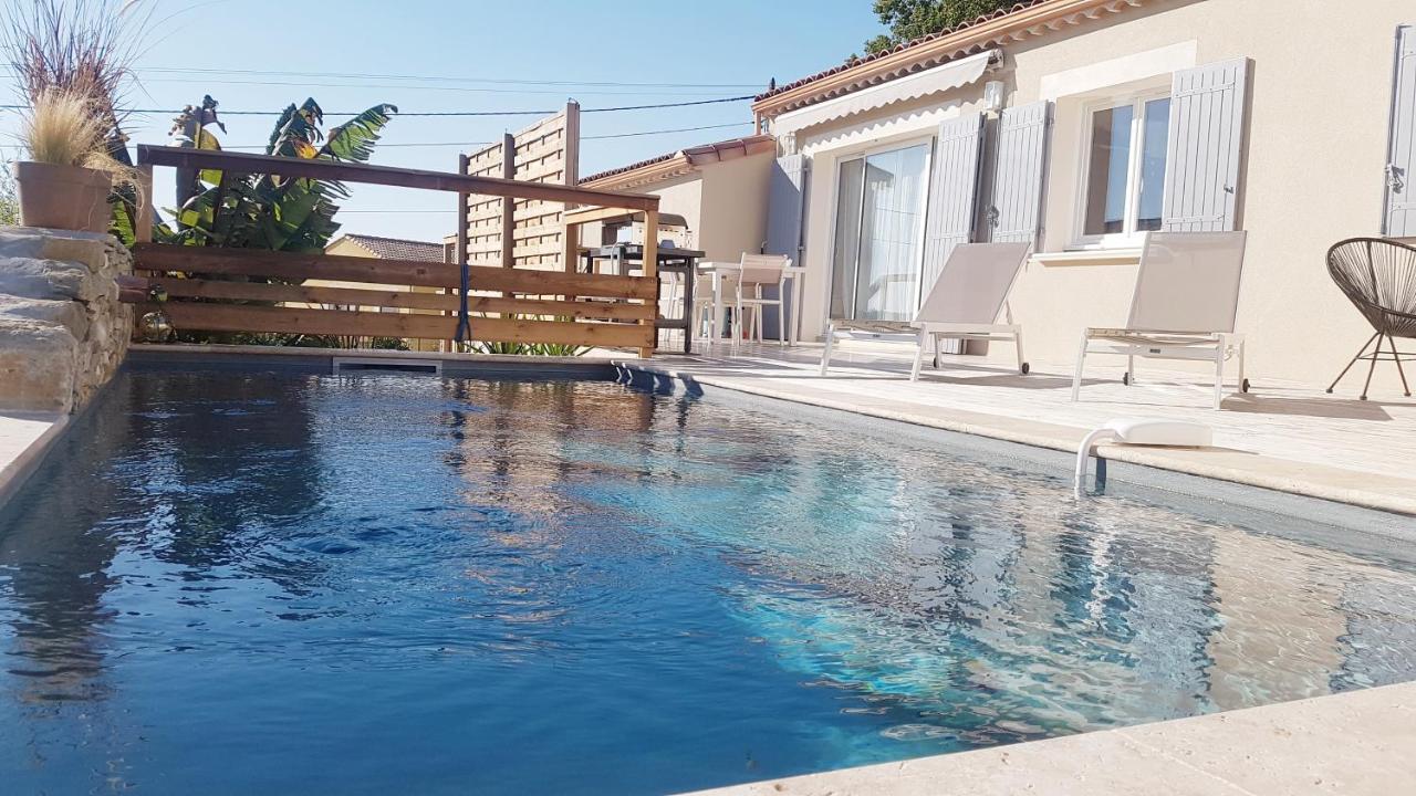 Charmante Villa Dans Un Village Paisible Aux Portes D'Uzes Et Des Cevennes Saint-Hippolyte-de-Caton ภายนอก รูปภาพ
